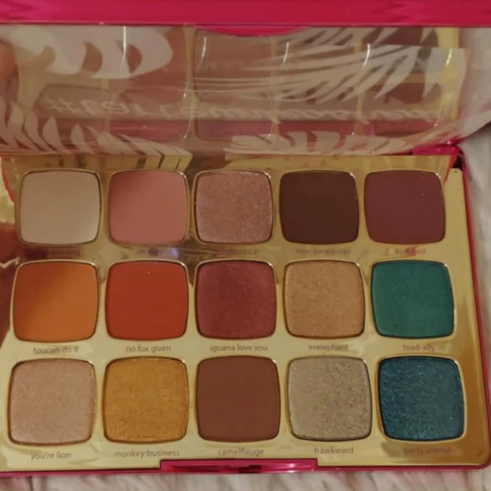 💖FIRM! NWT TARTE UNLEASHED EYESHADOW PALETTE WITH TRAVEL SIZE BIG EGO MASCARA